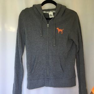 PINK Zip Up Sweatshirt